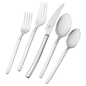 ZWILLING Opus (matted) 20-pc Opus Satin Flatware Set, 18/10 Stainless Steel